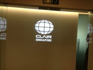 CLAIRシンガポール訪問