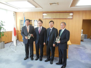 韓国駐神戸総領事が議長室訪問
